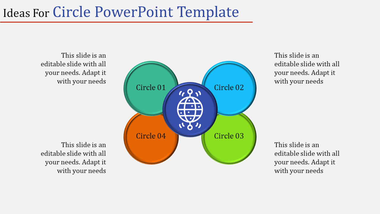 circle powerpoint template-Ideas For Circle Powerpoint Template